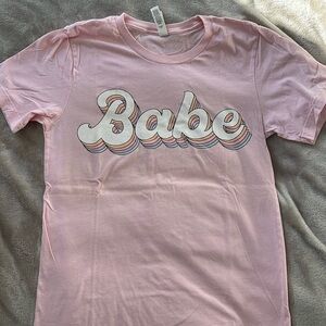 Pink Babe T-Shirt